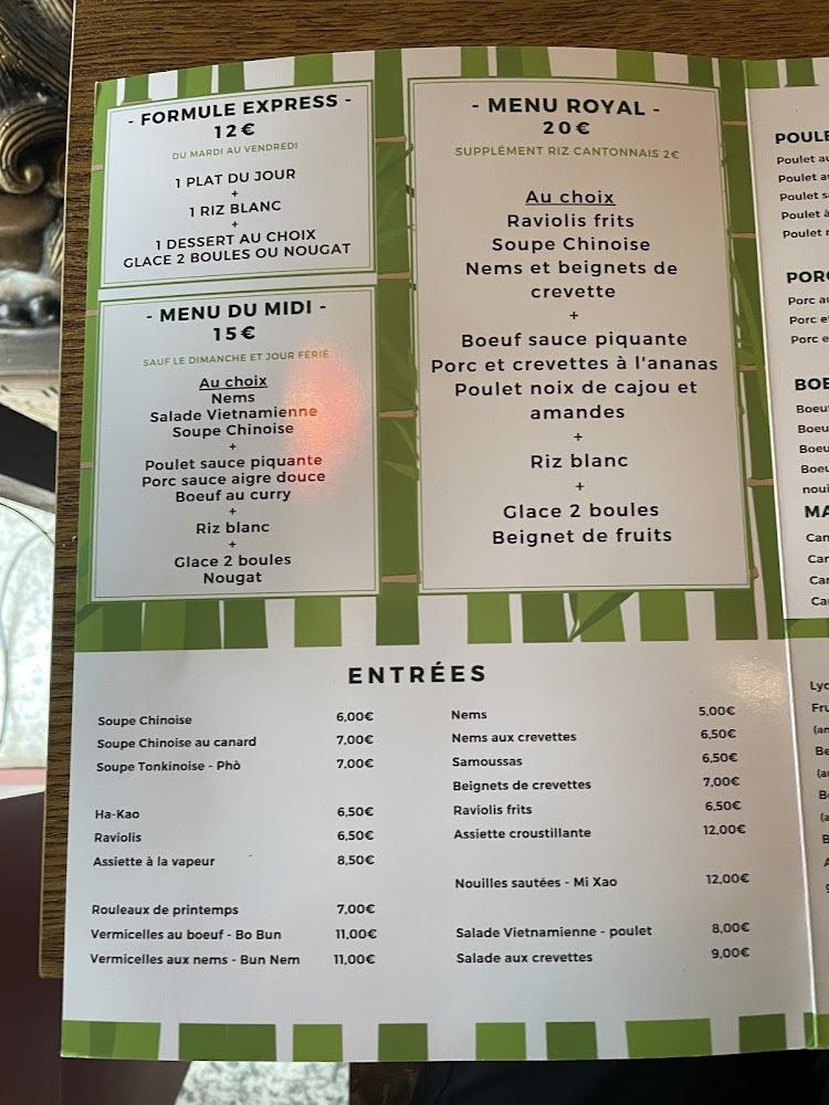 Restaurant Royal Saïgon - Menu Image 4